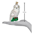 Load image into Gallery viewer, Great White Owl Ornament - Southlake Paws
