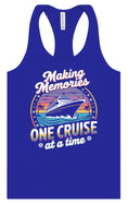 Load image into Gallery viewer, Making Memories, One Cruise at a Time Women's Racerback Tank
