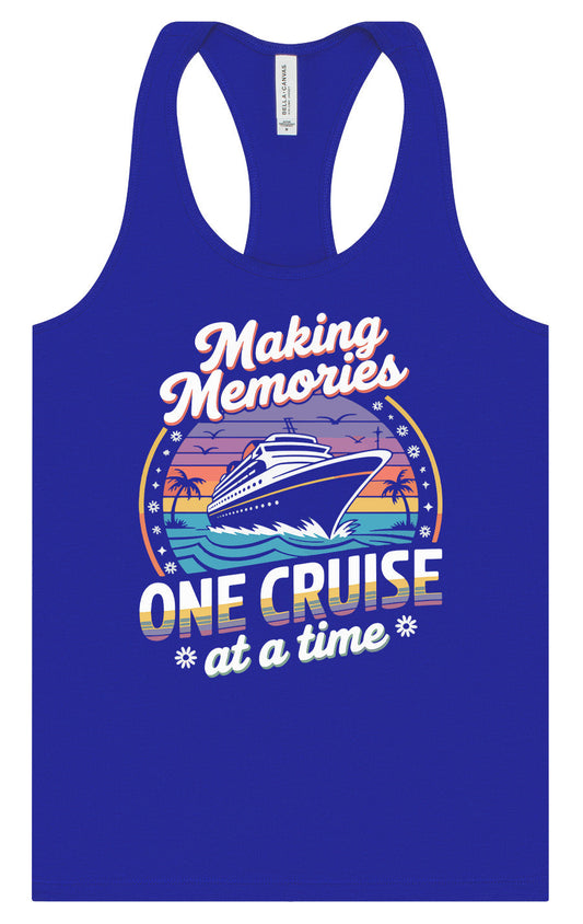Making Memories, One Cruise at a Time Women's Racerback Tank