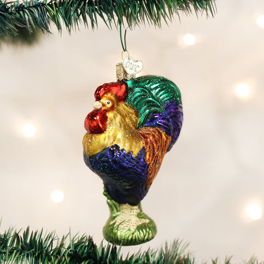 Heirloom Rooster Ornament - Southlake Paws