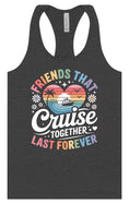Load image into Gallery viewer, Friends That Cruise Together Women's Racerback Tank
