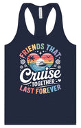 Load image into Gallery viewer, Friends That Cruise Together Women's Racerback Tank
