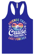 Load image into Gallery viewer, Friends That Cruise Together Women's Racerback Tank
