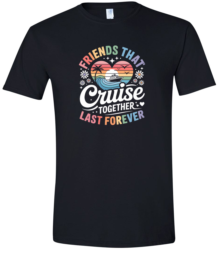Friends That Cruise Together Children's Gildan Soft Shirt