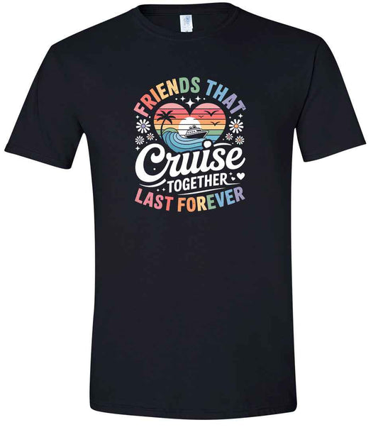 Friends That Cruise Together Children's Gildan Soft Shirt