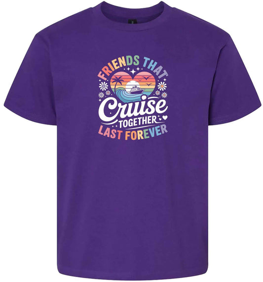 Friends That Cruise Together Children's Gildan Soft Shirt