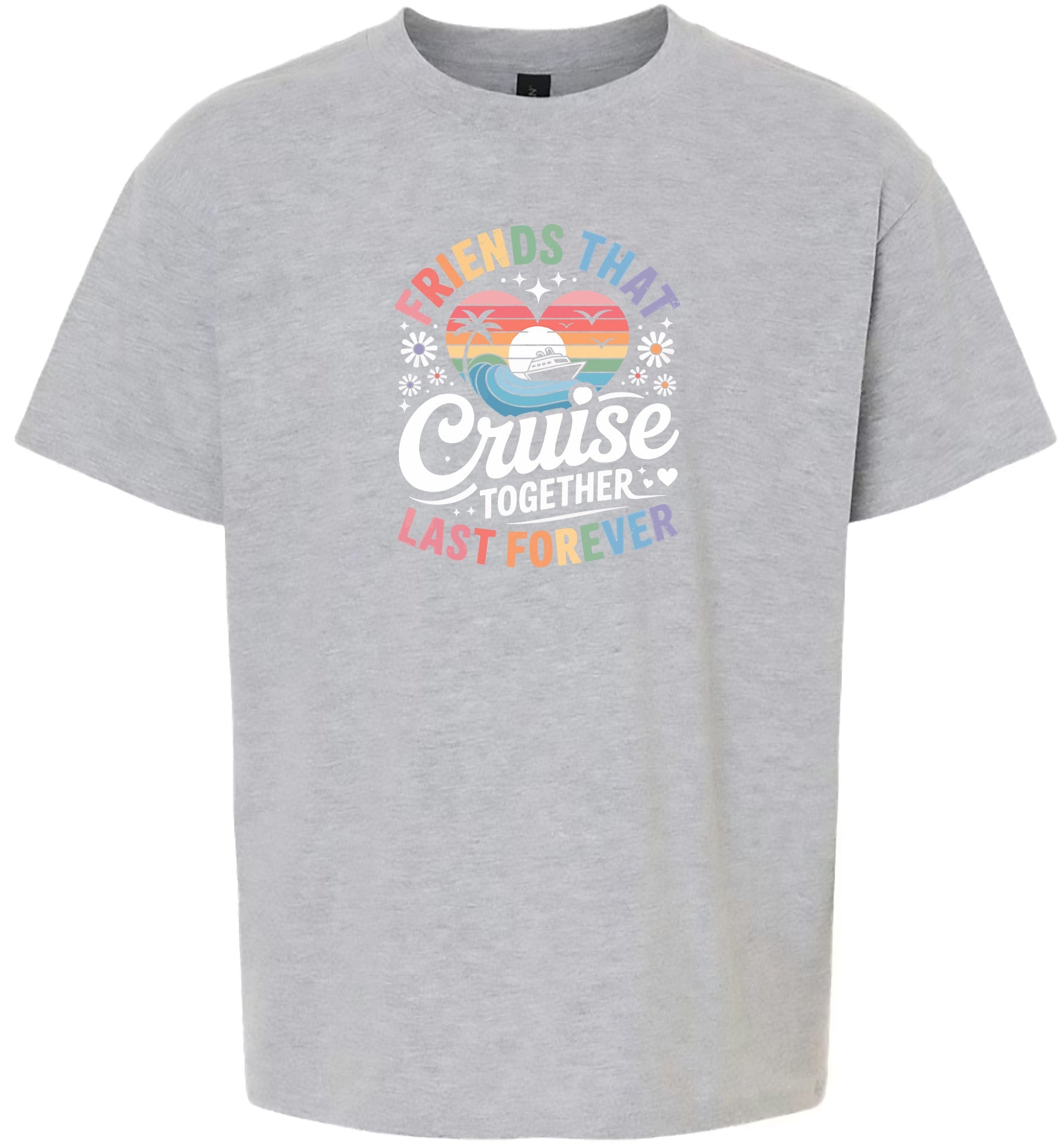 Friends That Cruise Together Children's Gildan Soft Shirt