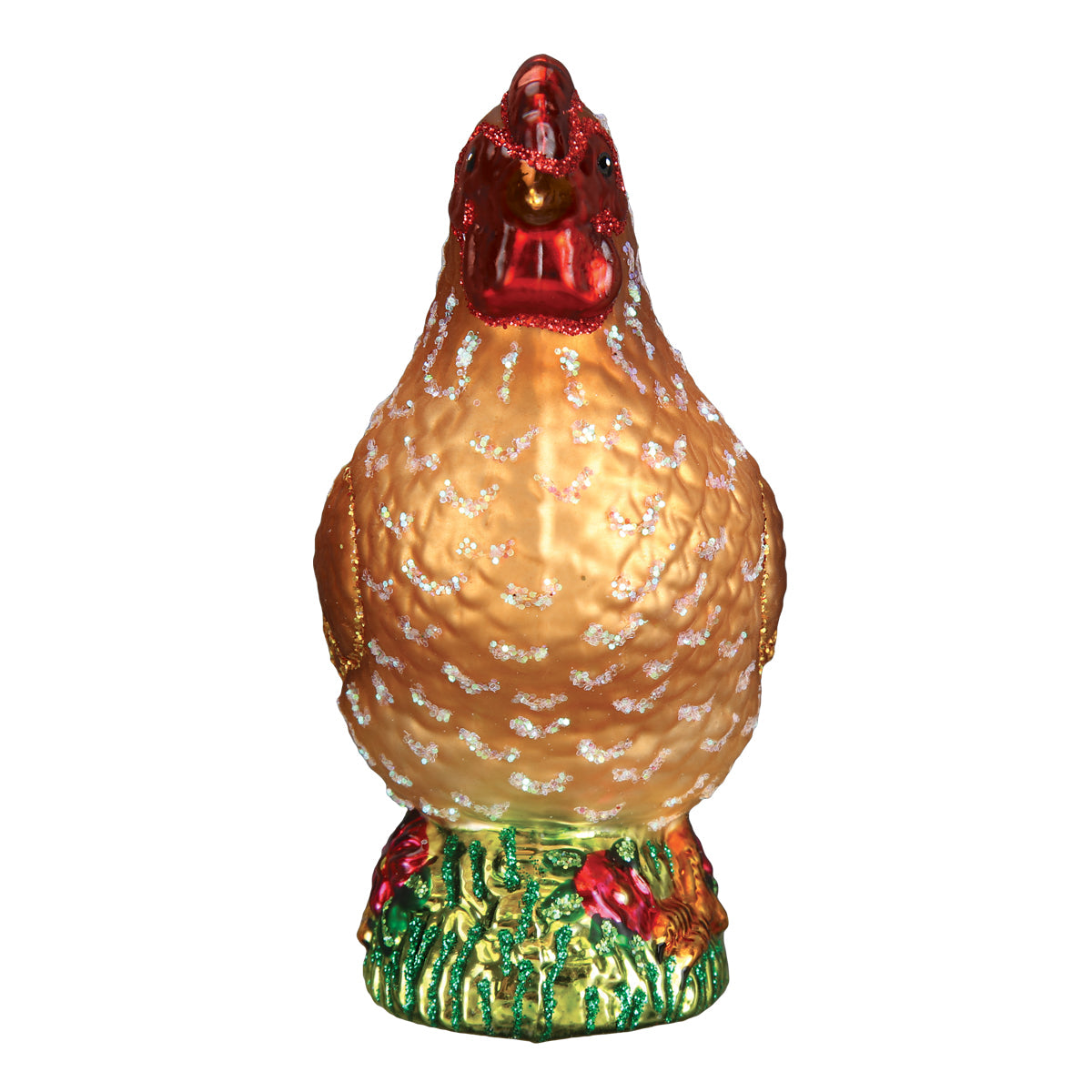 Spring Chicken Christmas Ornament - Southlake Paws