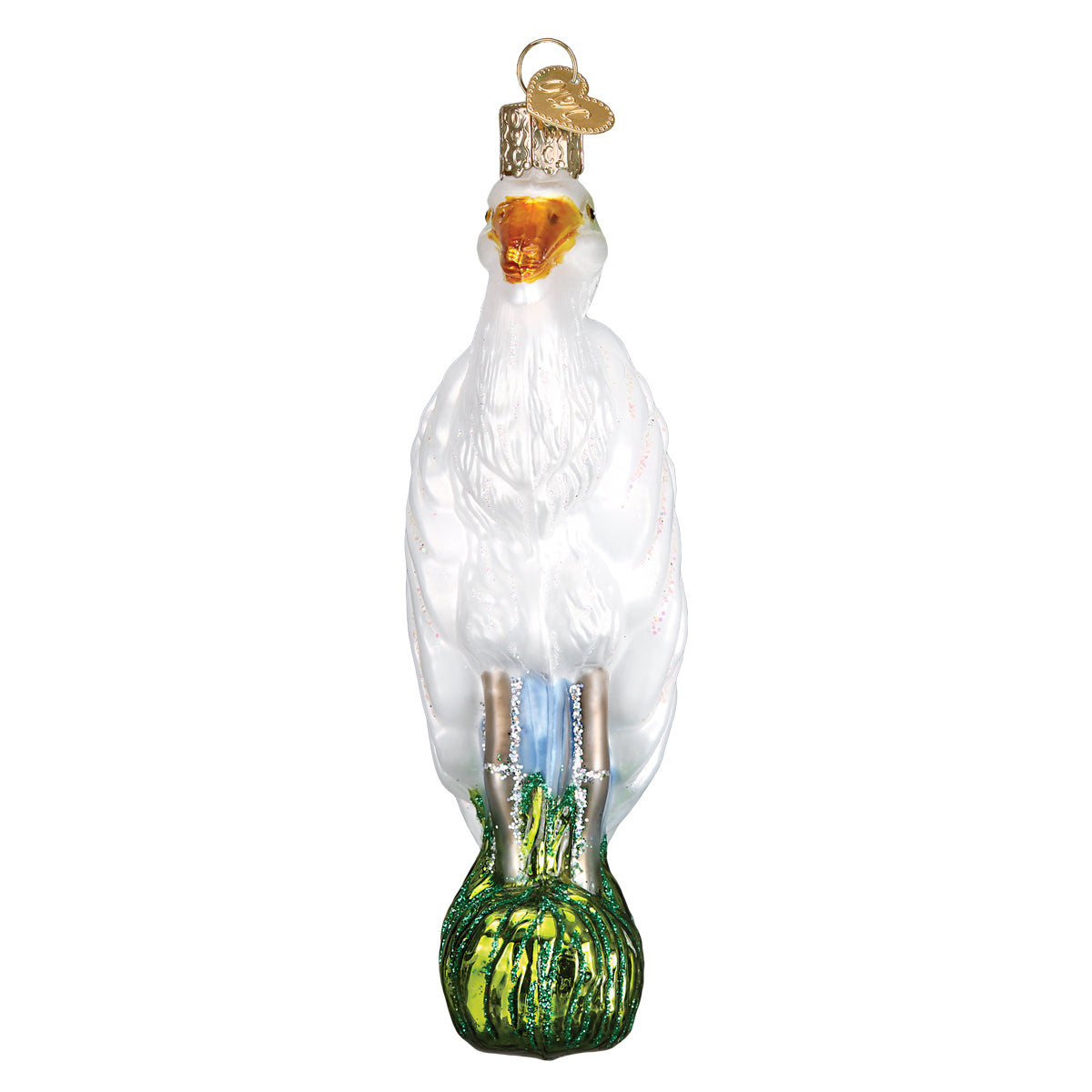 Great Egret Ornament - Southlake Paws