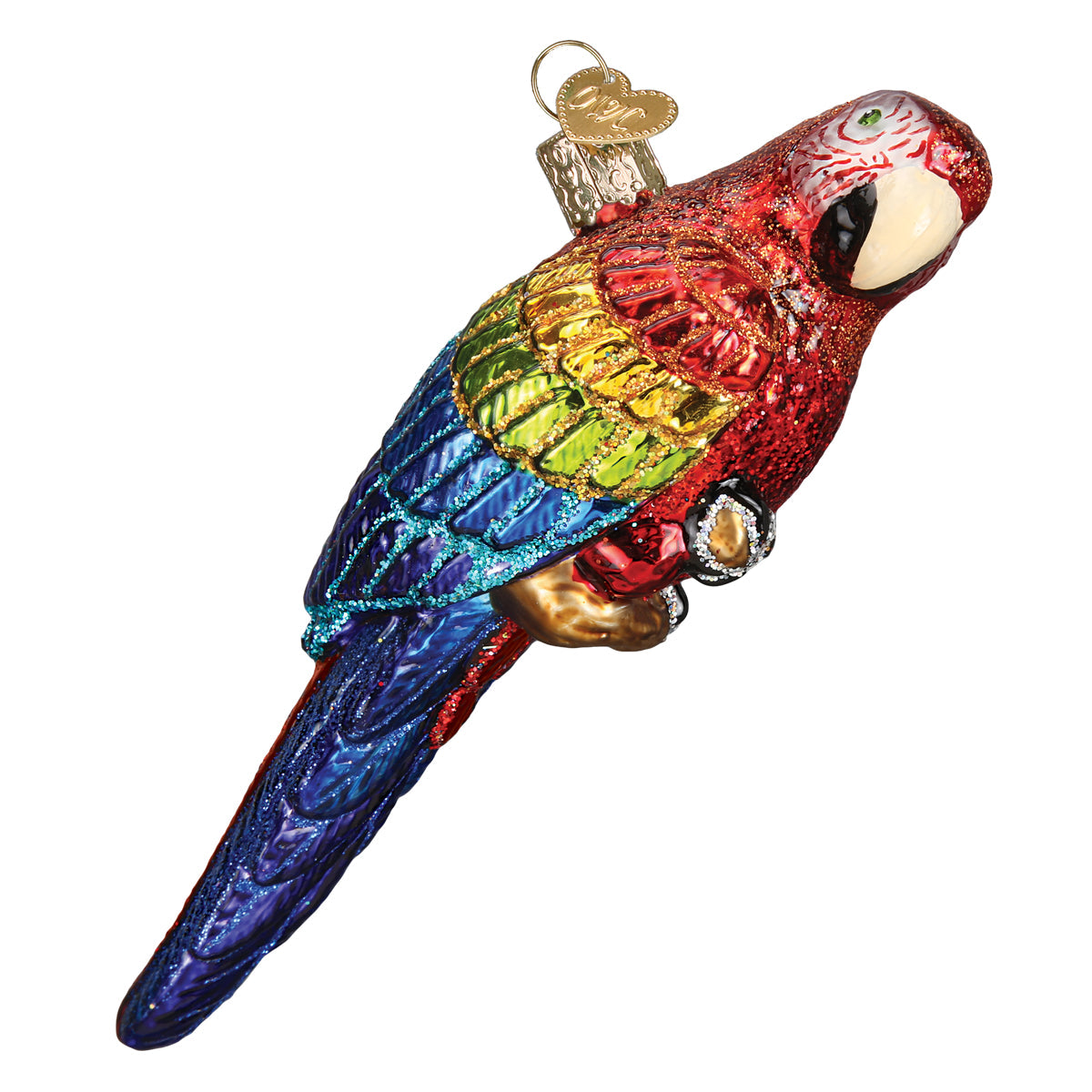 Tropical Parrot Ornament - Southlake Paws