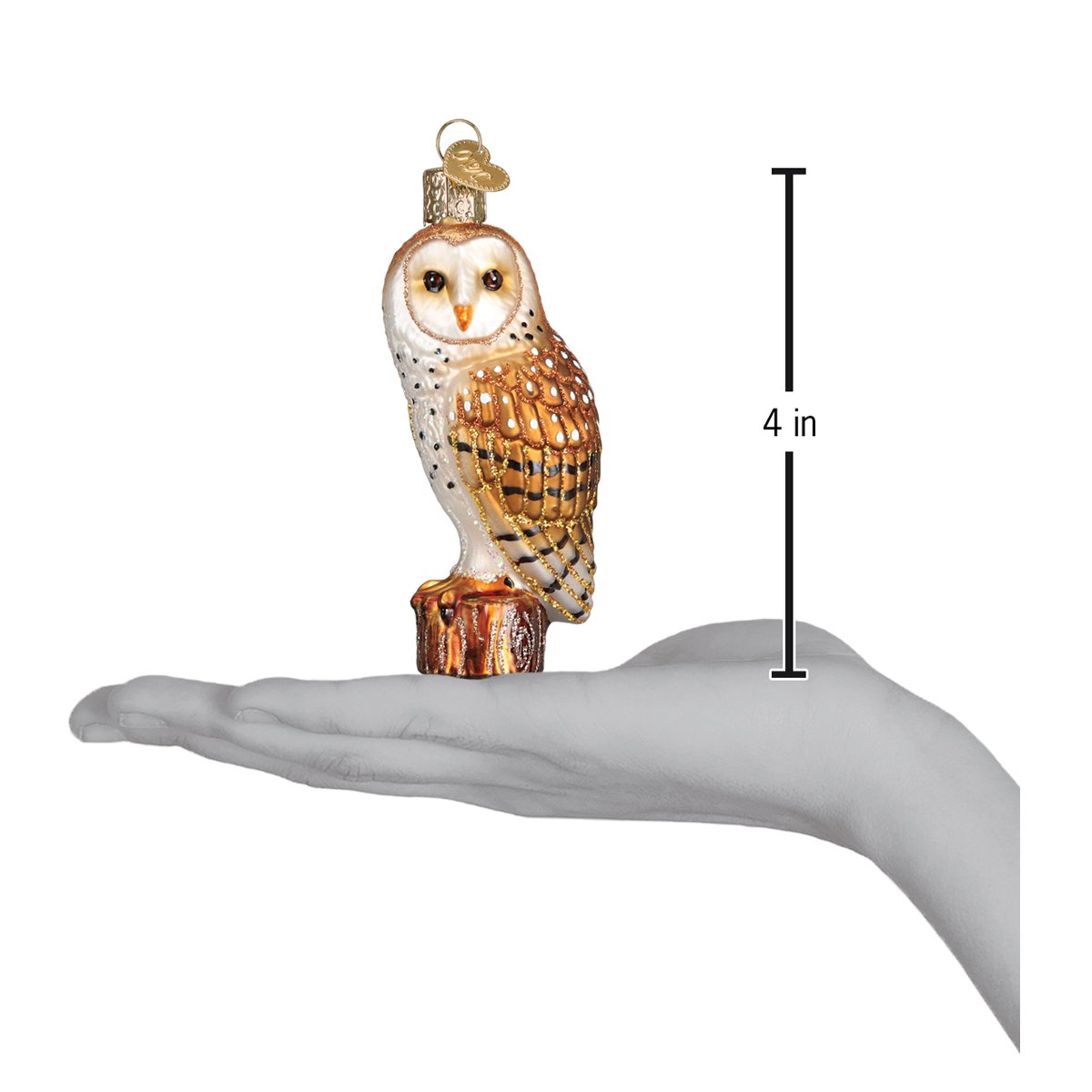Barn Owl Ornament - Southlake Paws