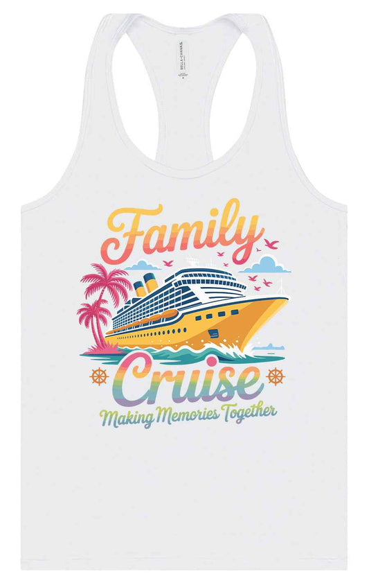 Family Cruise Women's Racerback Tank