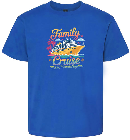 Family Cruise Children's Gildan Soft Shirt