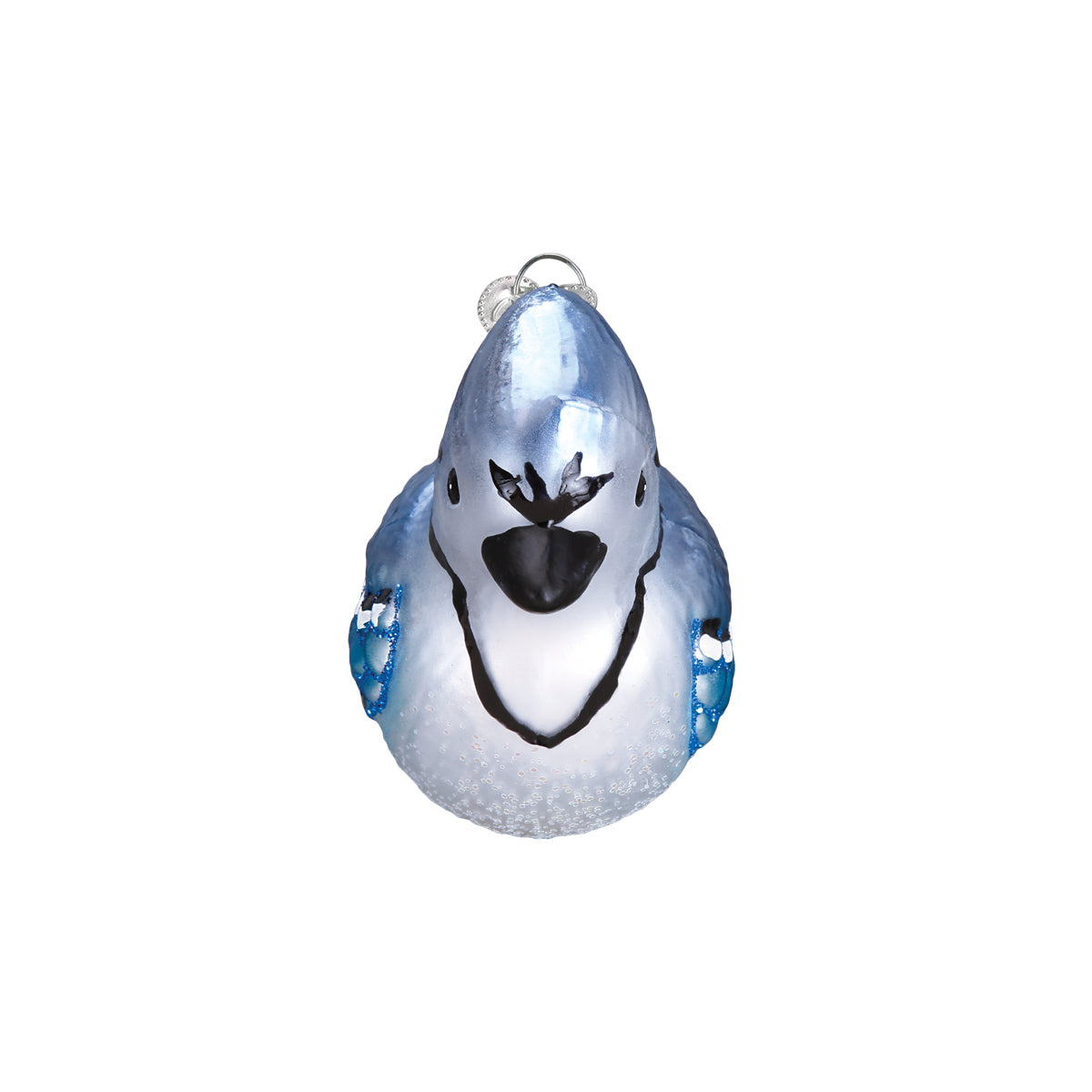 Bright Blue Jay Ornament - Southlake Paws