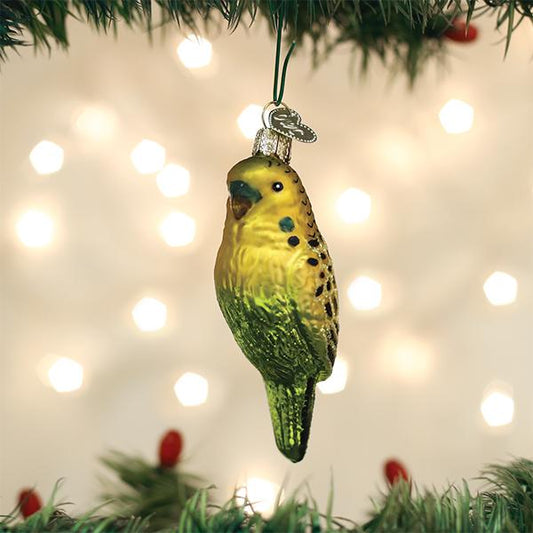 Miniature Parakeet Ornament - Southlake Paws