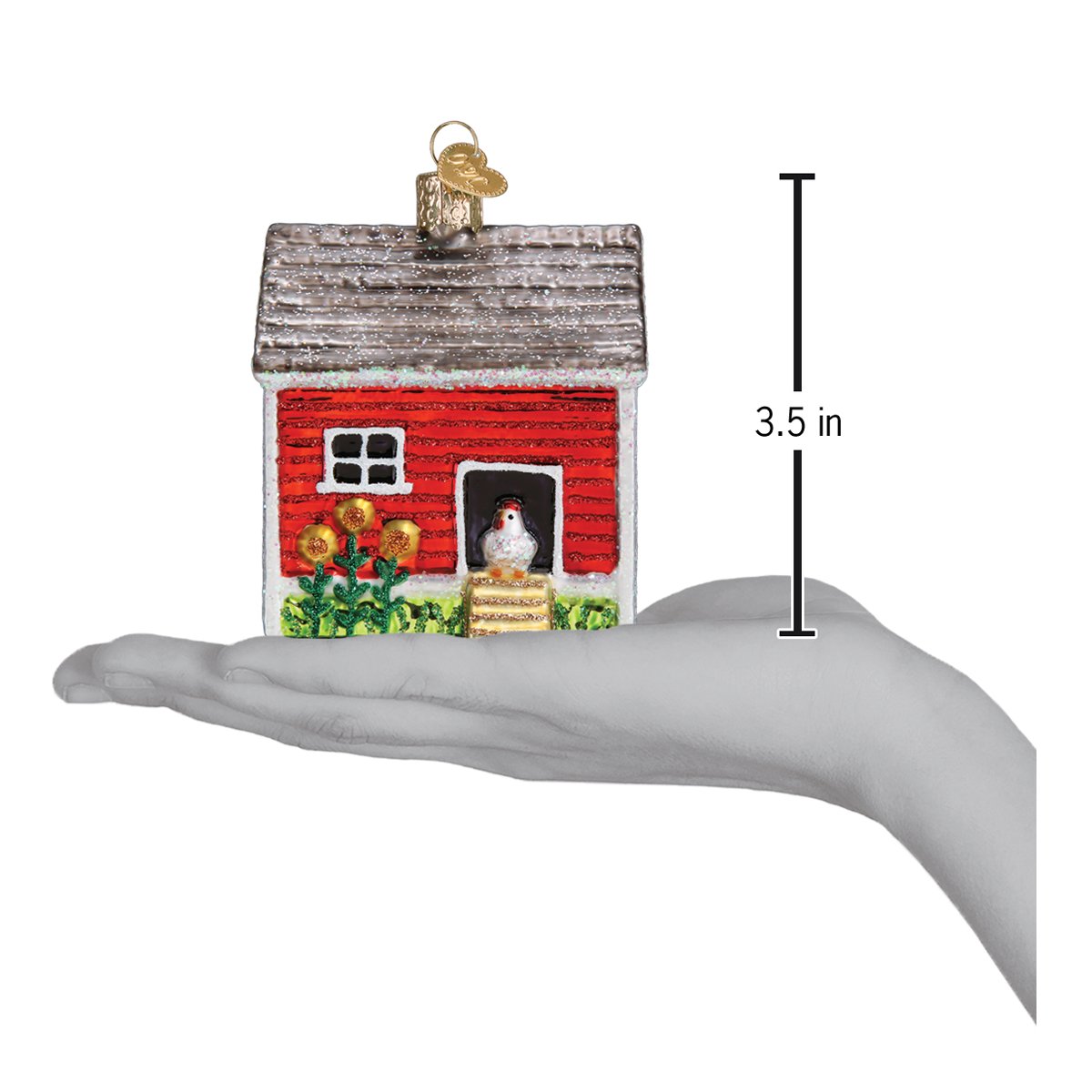 Chicken Coop Ornament - Southlake Paws