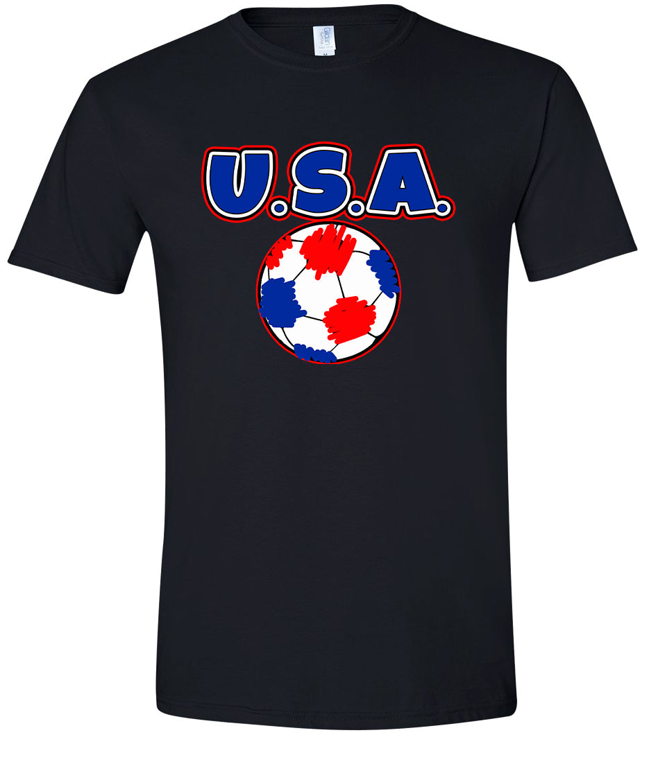 USA Soccer Children's Gildan Soft Shirt