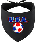 Load image into Gallery viewer, USA Soccer Pet Bandana
