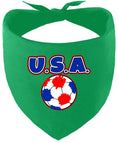 Load image into Gallery viewer, USA Soccer Pet Bandana
