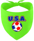 Load image into Gallery viewer, USA Soccer Pet Bandana
