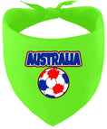 Load image into Gallery viewer, Australia Soccer Pet Bandana
