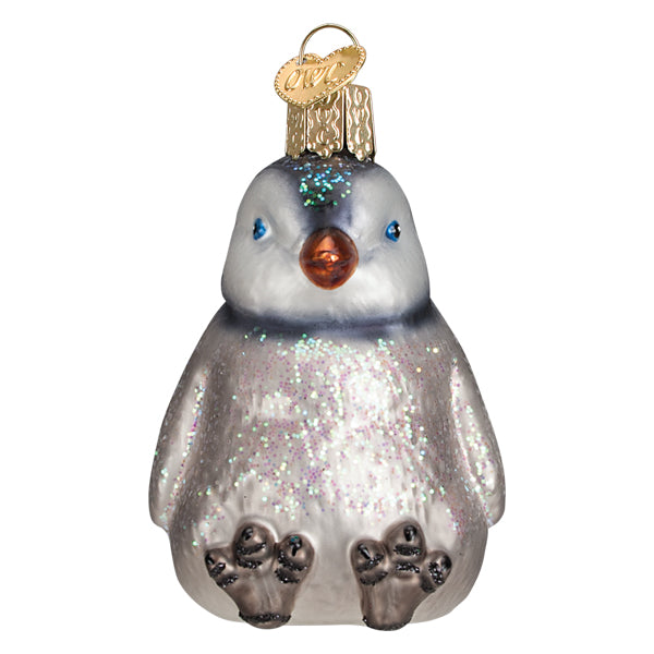 Sitting Penguin Chick Ornament - Southlake Paws