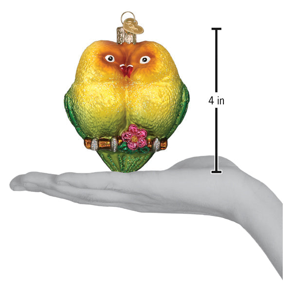 Lovebirds Ornament - Southlake Paws