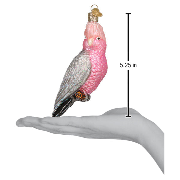 Rose-breasted Cockatoo Ornament - Southlake Paws