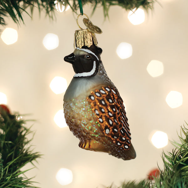 Quail Ornament - Southlake Paws