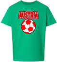 Load image into Gallery viewer, Austria Soccer Children's Gildan Soft Shirt
