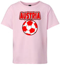 Load image into Gallery viewer, Austria Soccer Children's Gildan Soft Shirt

