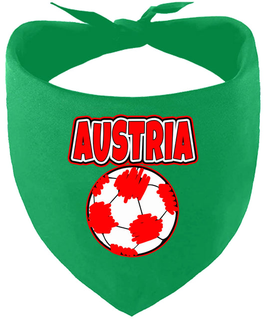 Austria Soccer Pet Bandana
