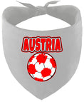 Load image into Gallery viewer, Austria Soccer Pet Bandana
