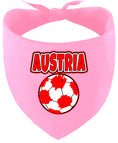 Load image into Gallery viewer, Austria Soccer Pet Bandana

