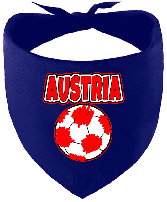 Austria Soccer Pet Bandana