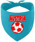 Load image into Gallery viewer, Austria Soccer Pet Bandana

