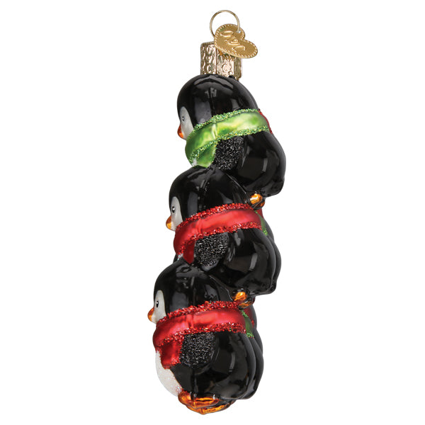Penguin Family Of 9 Ornament - Southlake Paws
