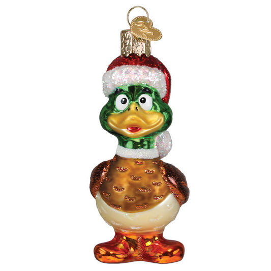Silly Santa Duck Ornament - Southlake Paws