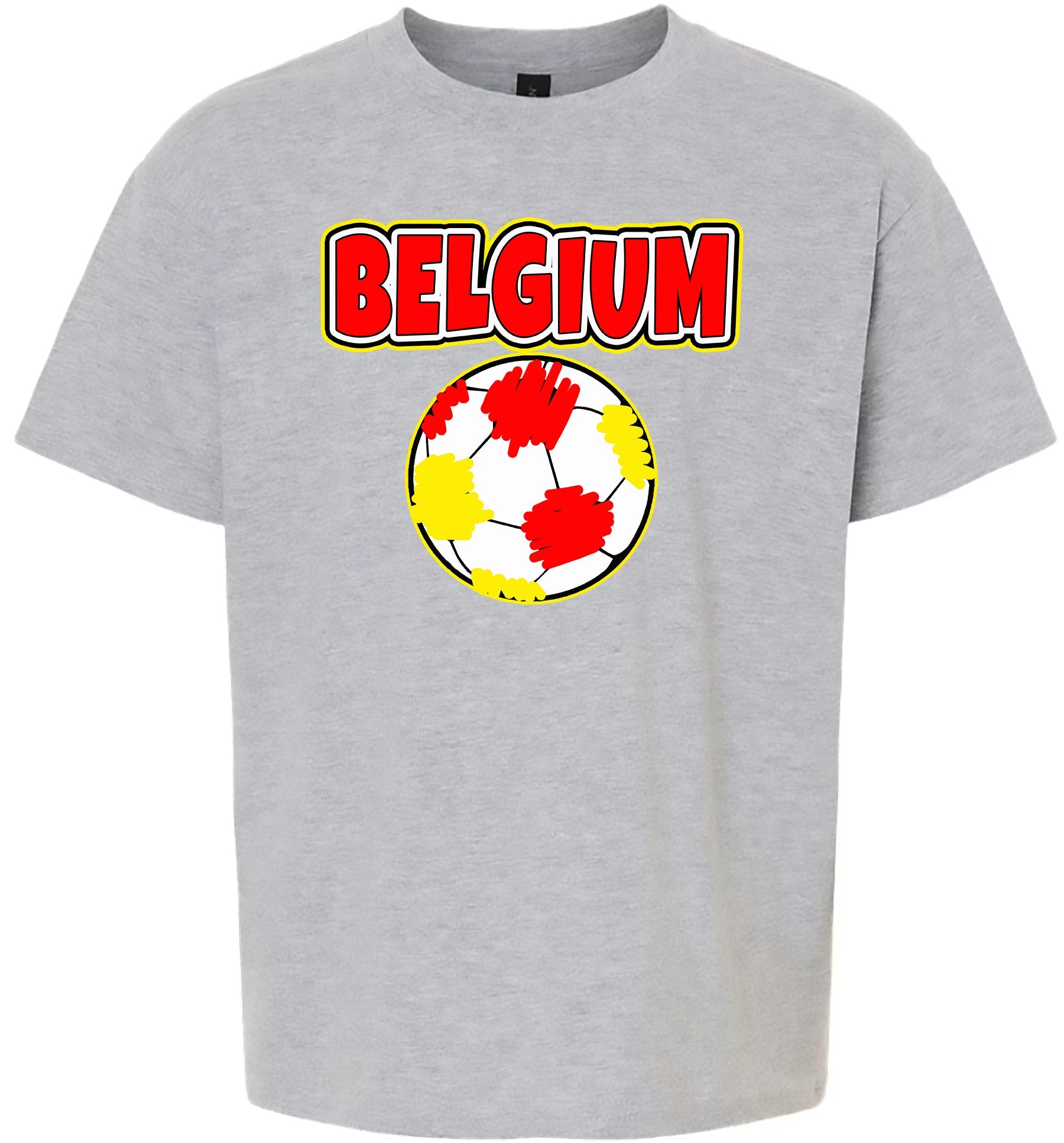 Belgium Soccer Children's Gildan Soft Shirt