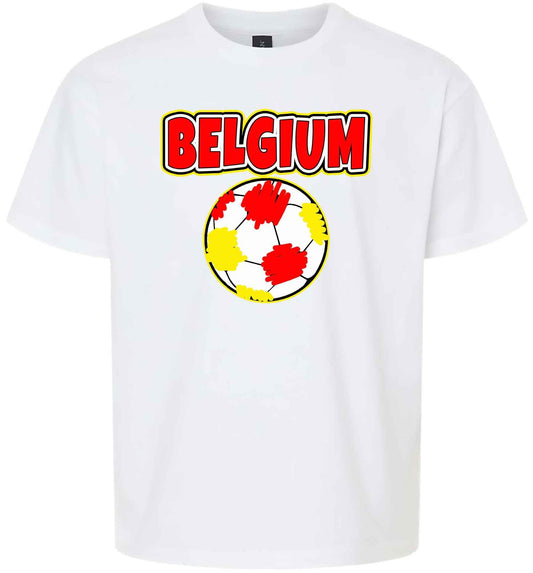 Belgium Soccer Children's Gildan Soft Shirt