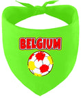 Load image into Gallery viewer, Belgium Soccer Pet Bandana
