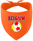 Load image into Gallery viewer, Belgium Soccer Pet Bandana
