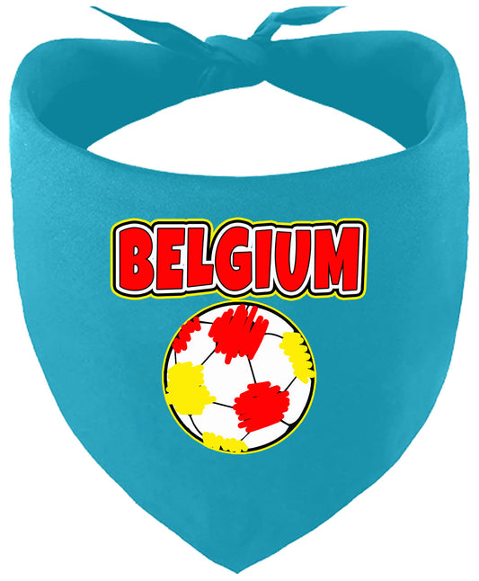 Belgium Soccer Pet Bandana