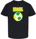 Load image into Gallery viewer, Brazil Soccer Children's Gildan Soft Shirt
