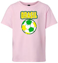 Load image into Gallery viewer, Brazil Soccer Children's Gildan Soft Shirt
