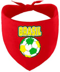 Load image into Gallery viewer, Brazil Soccer Pet Bandana
