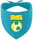 Load image into Gallery viewer, Brazil Soccer Pet Bandana
