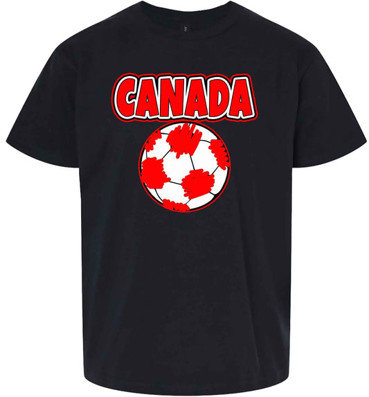 Canada Soccer Children's Gildan Soft Shirt