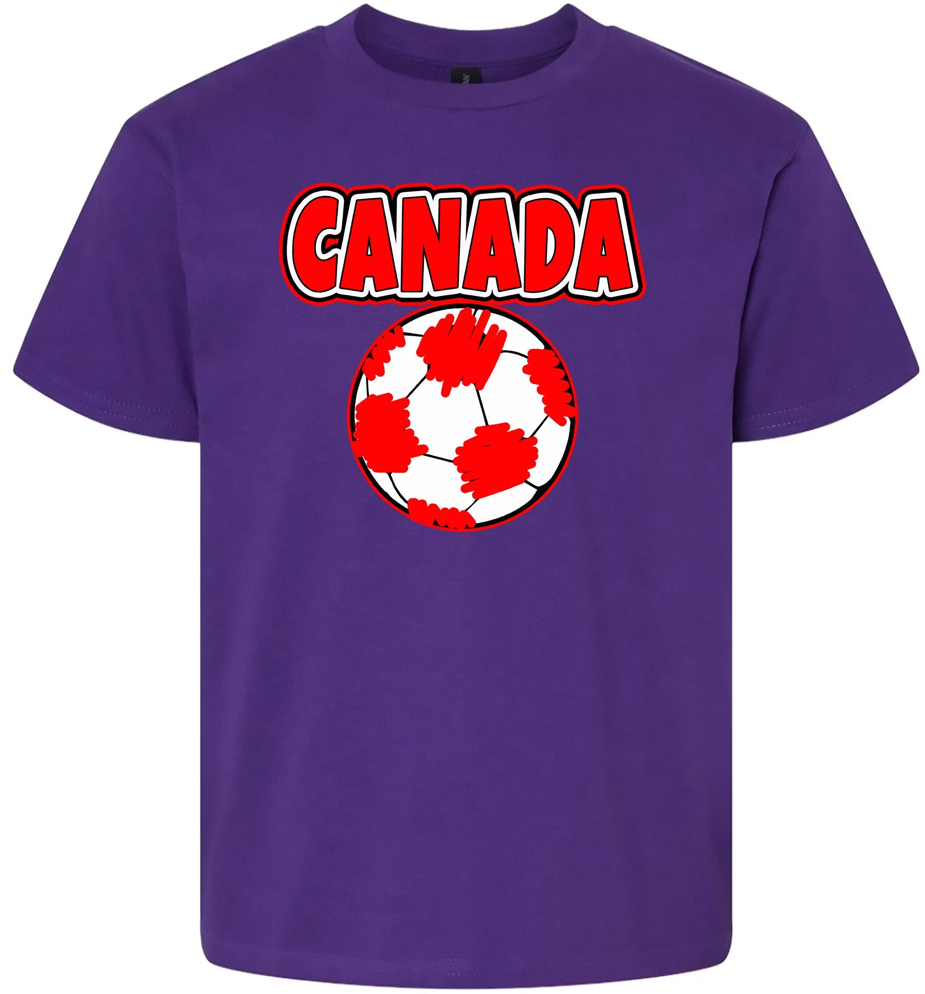 Canada Soccer Children's Gildan Soft Shirt