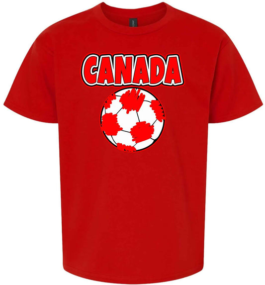 Canada Soccer Children's Gildan Soft Shirt